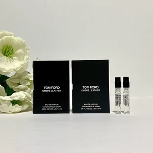 2 TOM FORD Ombre Leather 1.5ml Each Men Cologne Parfum EDP Sample Spray New - Picture 1 of 5