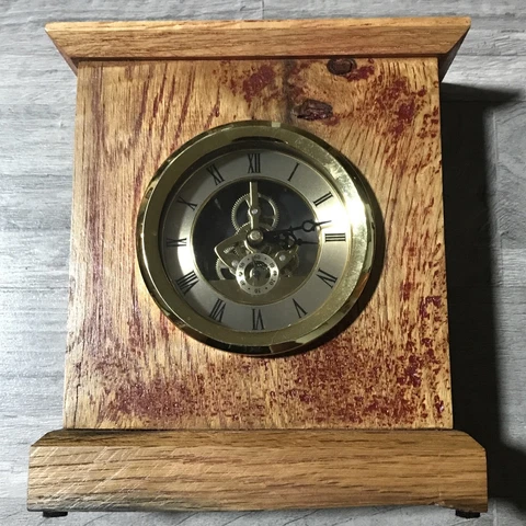 Authentic Bell Of Louisville Wood Paddle Wheel Mantle  Wall Clock Collectors W6 Cover