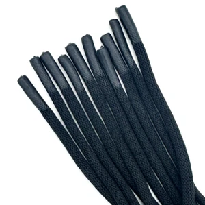 Matte Black Tipped Black Drawstring - Pack of 10 pc. , 70 inches long - Picture 1 of 2