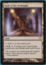Vault of the Archangel Dark Ascension NM Land Rare CARD (218658) ABUGames