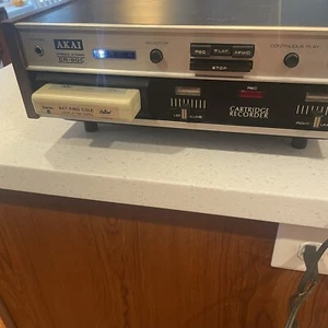 AKAI CR-80D Stereo 8 Track Cartridge Tape Deck Player Recorder Works - Picture 1 of 13