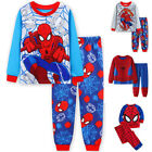 Kinder Jungen Spiderman Pyjamas Set Pajamas Tops Hose Schlafanzug Nachtwäsche