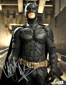 Christian Bale Signed Autograph The Dark Knigh 11x14 Photo Beckett BAS Batman - Picture 1 of 1