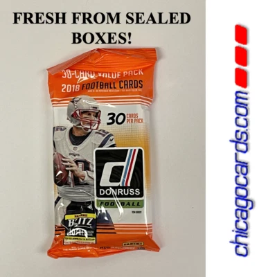 2018 Panini Donruss Jumbo Fat Pack Look4 Jackson Josh Allen Rookie RC AUTO Brady Foto 1 de 4