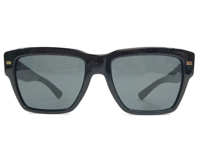 Gafas de sol Dolce & Gabbana DG4431 501/87 marcos cuadrados negros con lentes gris oscuro Foto 1 de 4