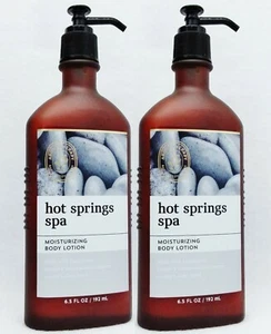 2 Bath Body Works Aromatherapie HOT SPRINGS SPA Eukalyptus Bodylotion Pumpcreme - Bild 1 von 1