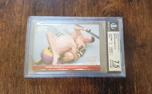 2009 Topps UFC Round 1 Nate Diaz SILVER Rookie /288 BGS 7.5 w/ 10 Centering! PSA - Picture 1 of 2