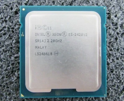 Intel Xeon E5-2420 V2 E5-2420V2 CPU 2.2 GHz 6-Cores 15MB LGA1356 SR1AJ Processor - Image 1 of 2