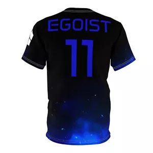 Isagi Egoist Blue Lock Soccer Jersey Unisex Tee, - Picture 1 of 5
