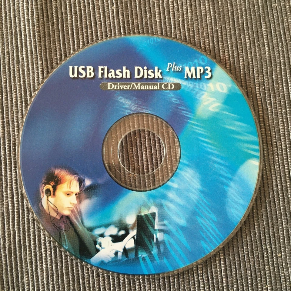 USB Flash Disk Driver Manual CD plus MP3 - Image 1 of 1