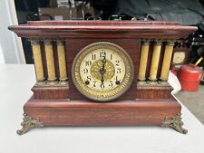 Antique c.1880 Seth Thomas Adamantine Mantle Clock 