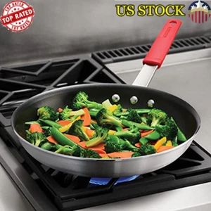 Padella antiaderente in alluminio 12 pollici forno-lavastoviglie-compatibile versatile calda - Foto 1 di 4