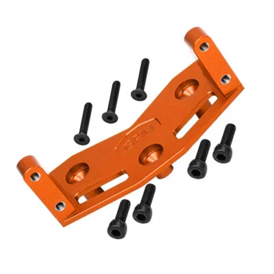 GPM 1/5 Aluminum 7075 Alloy Steering Servo Mount Plate Orange for Losi 1/8 LMT - Image 1 of 3