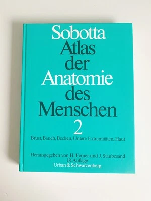 Sobotta Atlas der Anatomie des Menschen Band  2 Medizin Physio - Bild 1 von 4