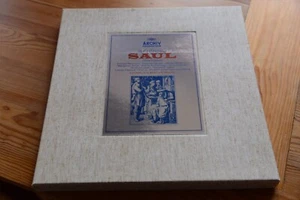 HÄNDEL Saul Oratorio CHARLES MACKERRAS Leeds 3 LP box DGG Archiv 2710 014 - Picture 1 of 5