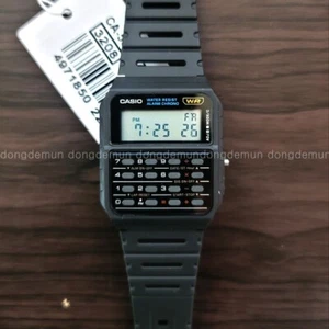 Calculadora Reloj Digital Negro Original Nuevo CA-53W-1Z Casio Unisex - Imagen 1 de 8