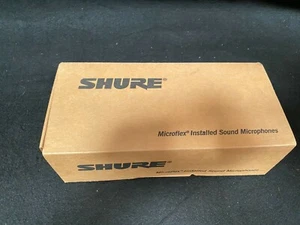 Shure MX395B/BI-LED Microfono di Contorno a Basso Profilo Nero LED Bidirezionale - Foto 1 di 4