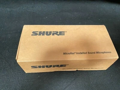 Shure MX395B/BI-LED Low Profile Boundary Mic Black Bi-Directional LED - Image 1 of 4