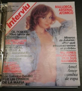 Revista Interviú, Nº131, noviembre de 1978, Amel Amor - Imagen 1 de 1