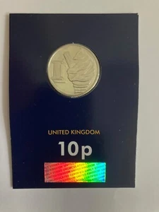 2018 I ICE CREAM 10p A-Z Alphabet LETTER UNC CERTIFIED EARLY STRIKE CARD SEALED - Picture 1 of 2