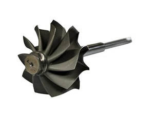 10 Blade Turbine Wheel Shaft for 6.6l Duramax LB7 Chevy GMC 2001-2004 IHI Turbo - Picture 1 of 2