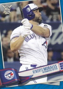 KENDRYS MORALES 2019 TOPPS BIG LEAGUE BLUE PARALLEL #314 TORONTO BLUE JAYS - Picture 1 of 1