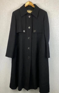 Windsor Long Black Coat - Picture 1 of 7