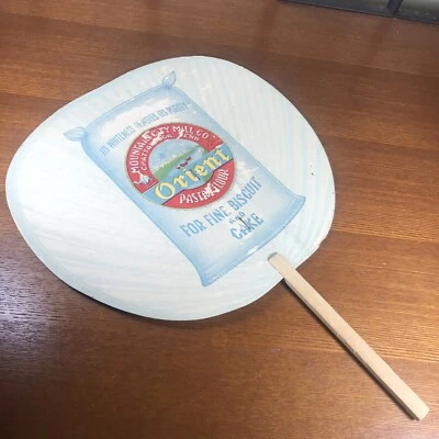 Вентилятор Orient Pastry Flour Caedboard винтажный Mountain City Mill Chattanooga Tennessee - Изображение 1 из 4