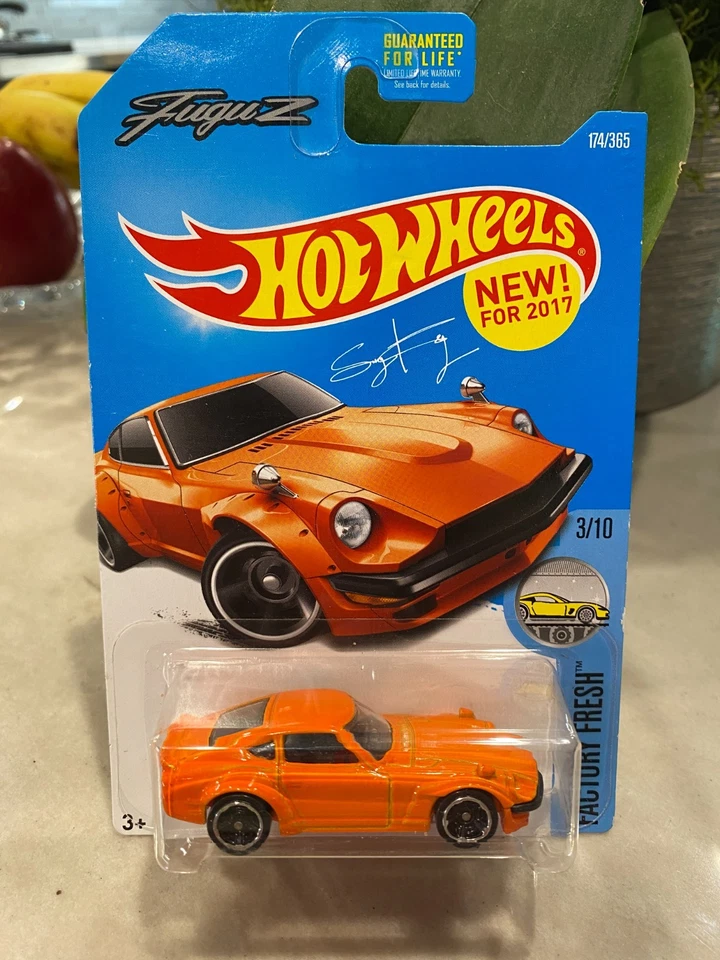 Hot Wheels 2017 Factory Fresh 3/10 personalizado Datsun 240Z 174/365 FuguZ naranja Foto 1 de 1