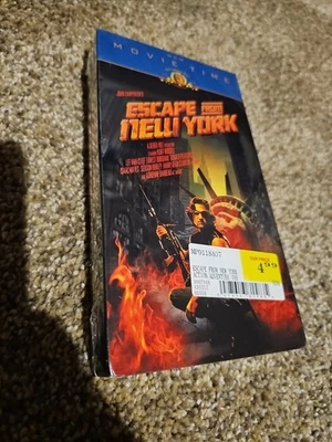 ESCAPE FROM NEW YORK- VHS MGM Movie Time SEALED  - Image 1 of 4