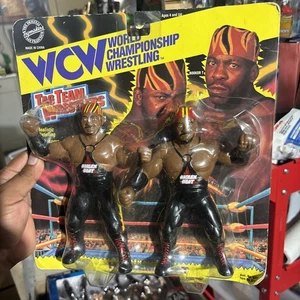 1994 OSFTM WCW Tag Team Harlem Heat Black Pants Version - Bild 1 von 8