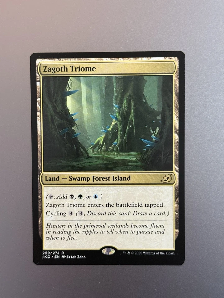 Zagoth Triome - IKO - MTG - NM - EN - 259/274 - Image 1 of 1