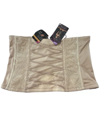 Pinza de cintura Maidenform Shapwear DM2000 control firme 2XL beige lechera NUEVO Foto 1 de 4