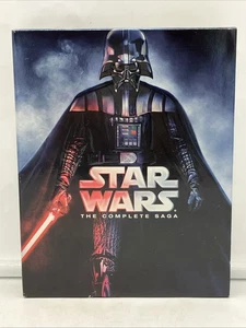 Star Wars: The Complete Saga (Episodes I-VI) [Blu-ray] W/Extras FREE SHIPPING - Picture 1 of 7