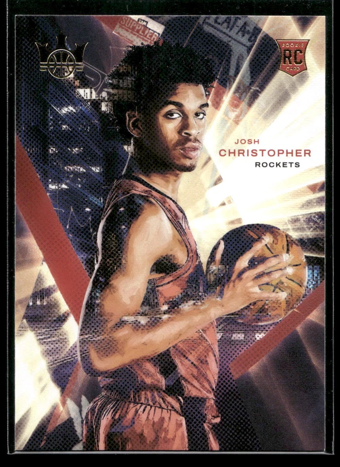 2021-22 Panini Court Kings Josh Christopher ROOKIE CARD Houston Rockets #89 RC - Image 1 of 2