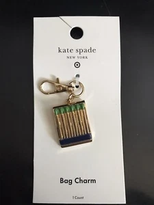 Kate Spade Target Bag Charm Matchbook In Hand - Picture 1 of 1