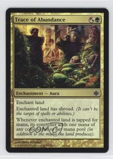 2009 Magic: The Gathering - Alara Reborn Foil Trace of Abundance #142 6c5