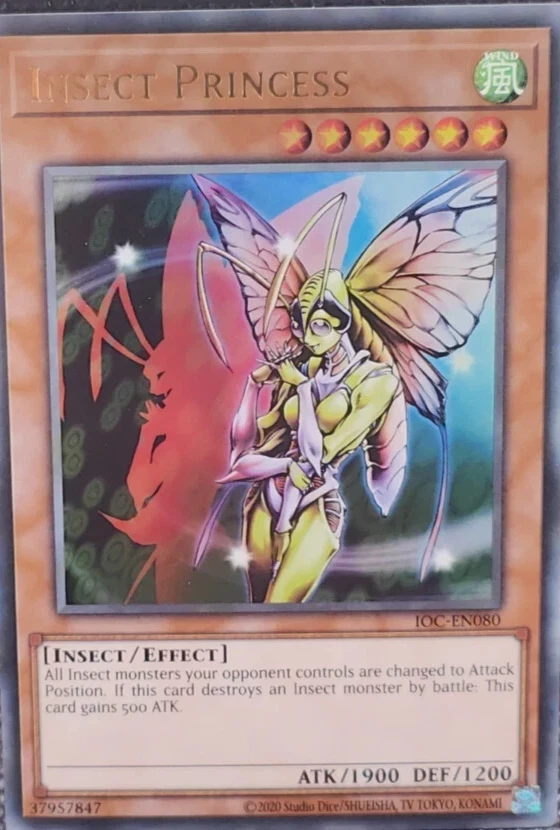 Insect Princess - IOC-EN080 Ultra Rare YuGiOh TCG Card - image 1 of 1