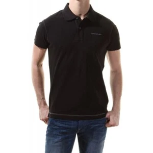 POLO CALVIN KLEIN HOMME CMP79S NOIR - Imagen 1 de 3