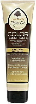 ONE 'N ONLY ARGAN OIL COLOR CONDITIONER NATURAL BLONDE 5.2 OZ - NEW
