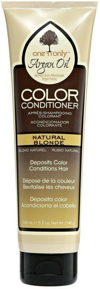 ONE 'N ONLY ARGAN OIL COLOR CONDITIONER NATURAL BLONDE 5.2 OZ - NEW - Image 1 of 1