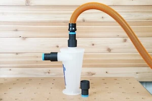 Adaptador de manguera de aspiradora de tienda de 1-1/4" para Oneida Dust Deputy - Imagen 1 de 4