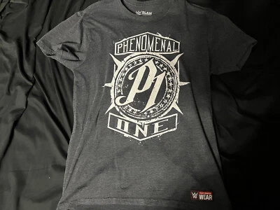 Camiseta AJ Styles WWE Grande P1 Fenomenal One Slam Crate wwf tna Foto 1 de 2