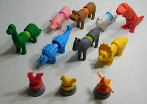 SMARTMAX Magnetic Farm Animals Dinosaurs - Lot of 11 - Read - Picture 1 of 6