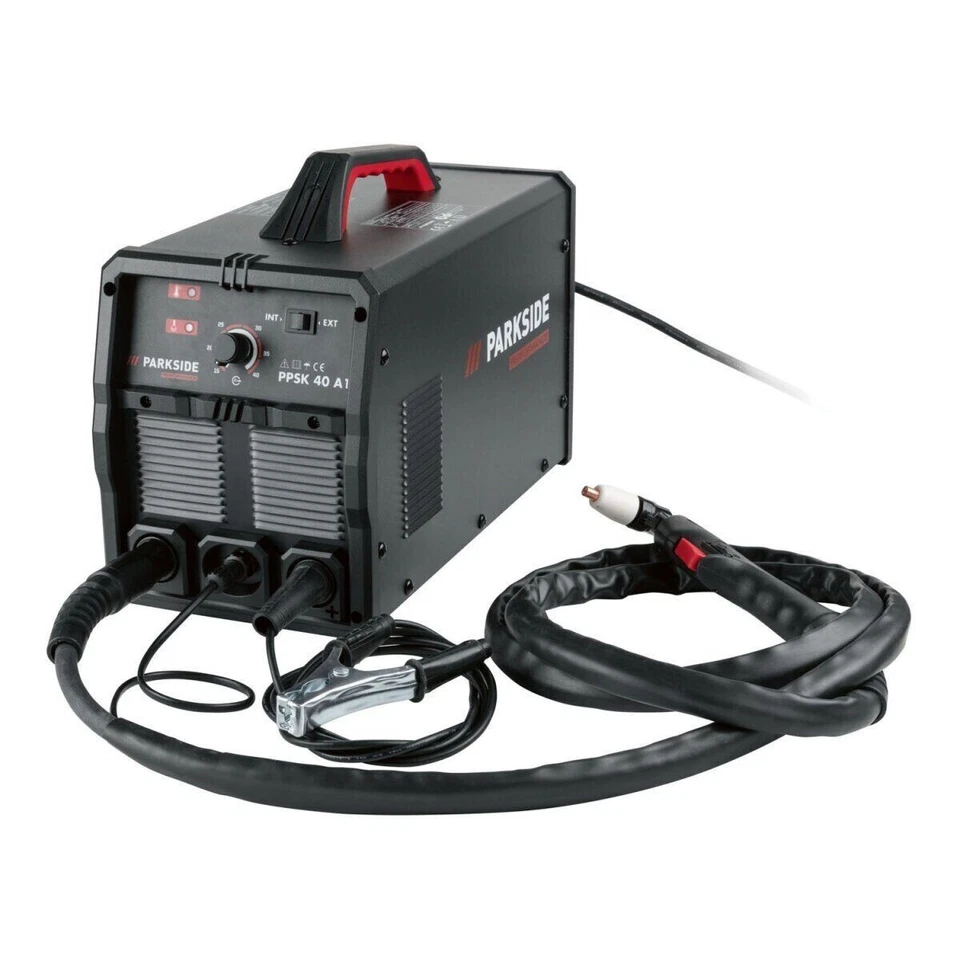 Parkside Performance PPSK 40 A1 Plasmaschneider mit integriertem Kompressor - Schwarz