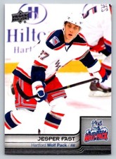 Jesper Fast 2014-15 Upper Deck AHL Box Set Edition Hartford Wolf Pack