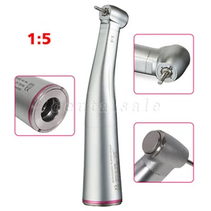 Manipolo odontoiatrico 1:5 contrangolo anello rosso Dental handpiece Fit NSK - Picture 1 of 14