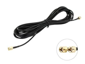 DAB Antenne Verlängerung Radio Antenne Kabel 3M SMA Stecker Auf - Afbeelding 1 van 2