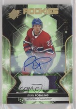 2019-20 SPx Rookies Premium Material Autos /35 Ryan Poehling #68 Rookie Auto RC