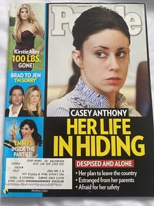 2011 October 3 People Magazine Casey Anthony Her Life In Hiding (CP100) - Picture 1 of 3